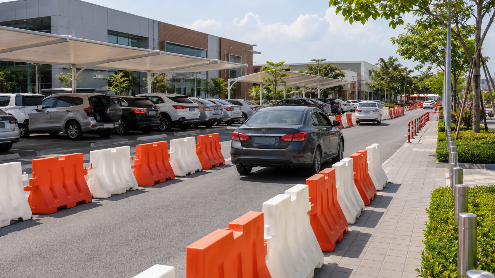 Kegunaan Road Barrier untuk Kebutuhan Parkiran yang Lebih Aman dan Tertata